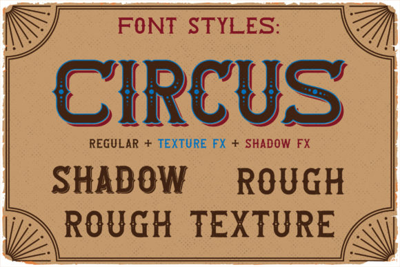 Circus Sideshow Font - Preview 3