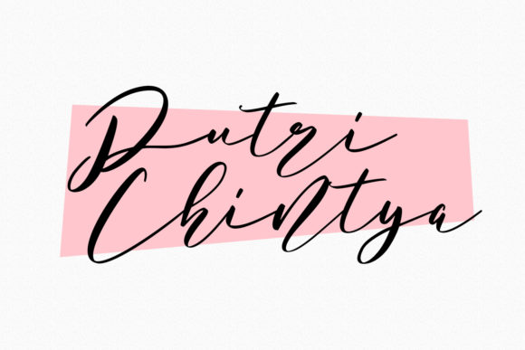 Dominique Aretta Font PNG with transparent background - Preview 4