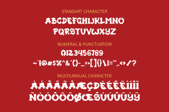 Dragons Gravity Font - Preview 4
