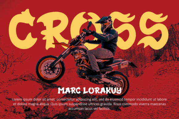 Dragons Gravity Font - Preview 5