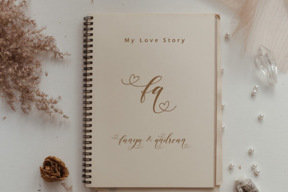 First Valentine Font - Preview 1