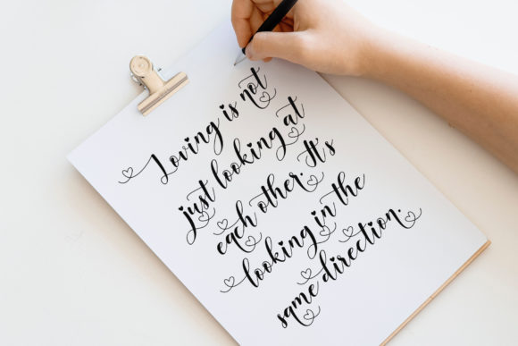 First Valentine Font - Preview 4