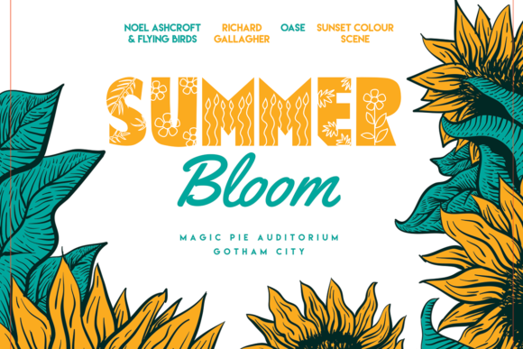 Flower Garden Font - Preview 2