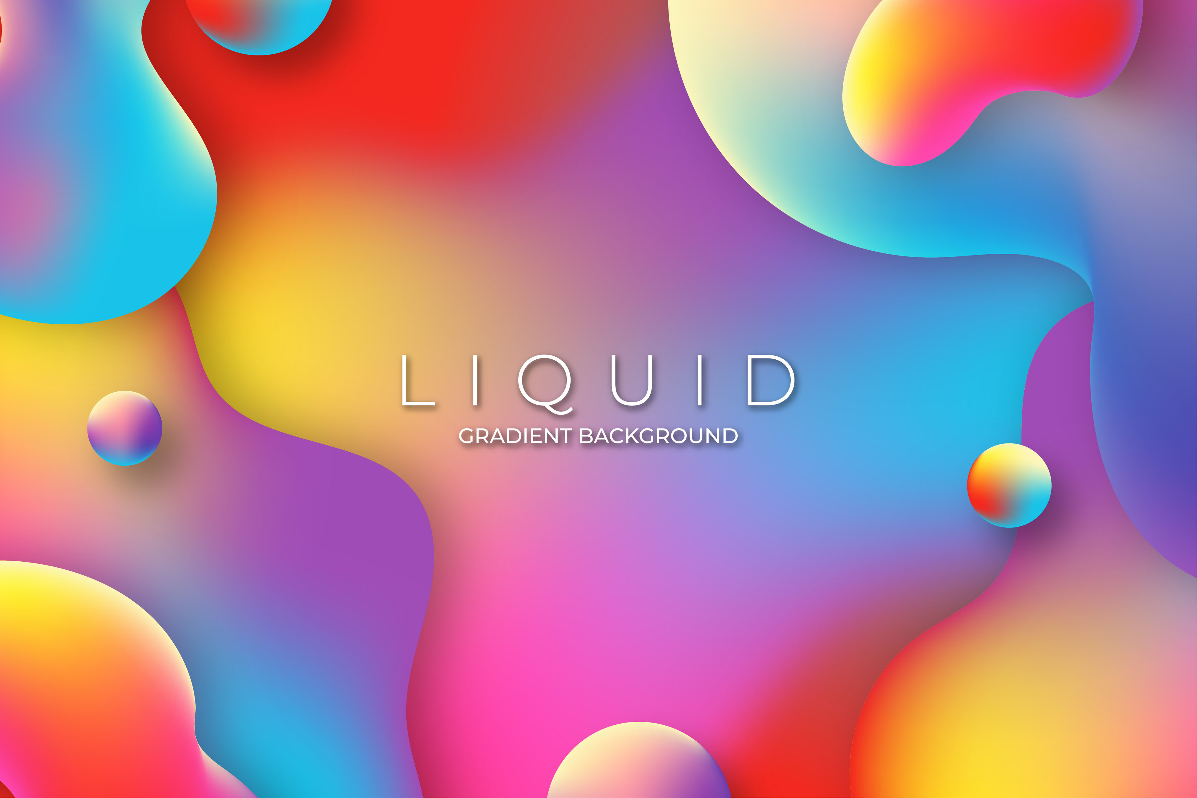 Futuristic Fluid Gradient Background