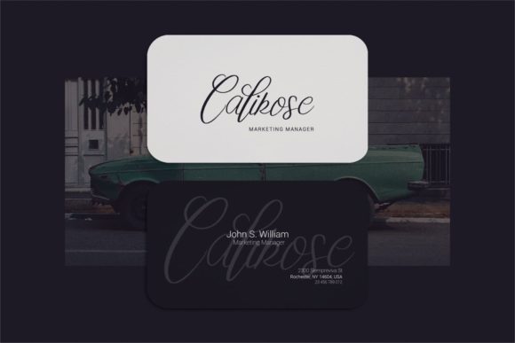 Hamillon Font - Preview 1