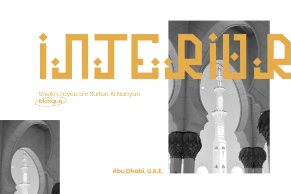 Hasanah - Arabic Style Typeface Font PNG with transparent background - Preview 3
