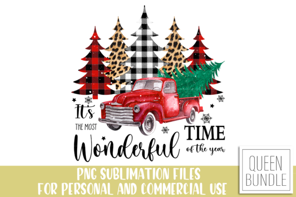Its The Most Wonderful Time Red Truck Graphics