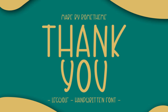 Legwolf Font PNG with transparent background - Preview 6