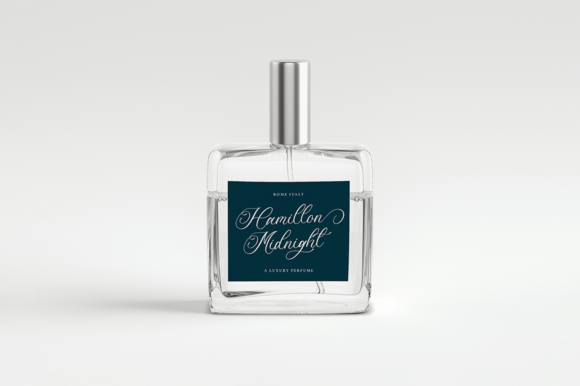 Luxuryone Calligraphy Font PNG with transparent background - Preview 3