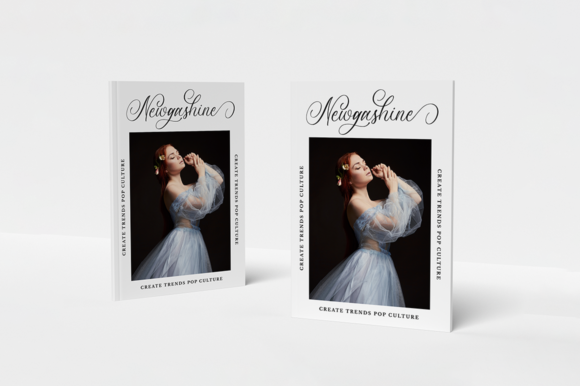 Luxuryone Calligraphy Font PNG with transparent background - Preview 5