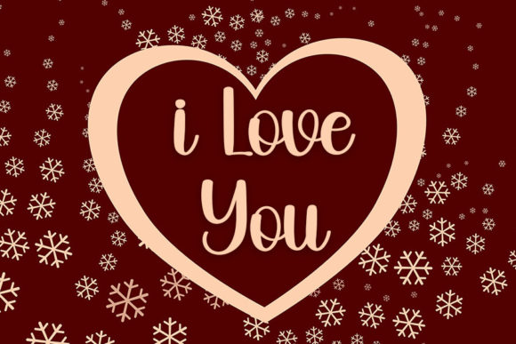 Miss Christmas Font PNG with transparent background - Preview 1