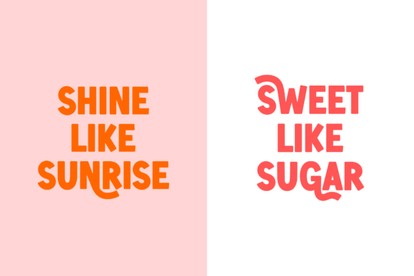 Pinky Cakery Font PNG with transparent background - Preview 1