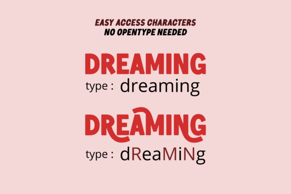 Pinky Cakery Font PNG with transparent background - Preview 3