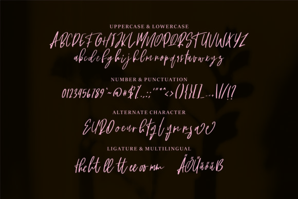 Sherapina Font PNG with transparent background - Preview 5