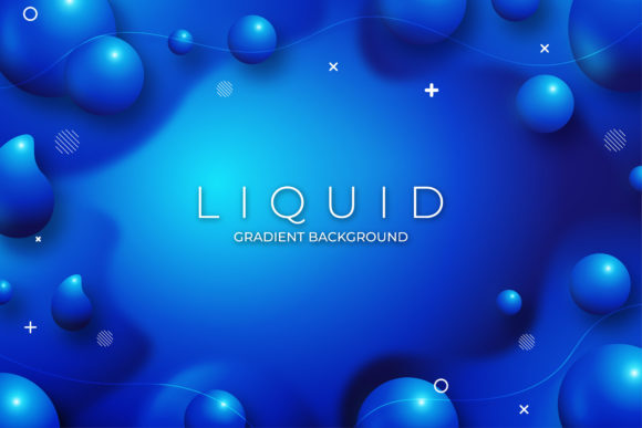 Vibrant Liquid Abstract Background Grafika Tła Przez Astira