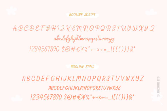 Booline Morning Font - Preview 5