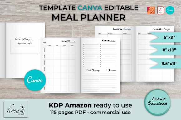 Meal Planner Canva