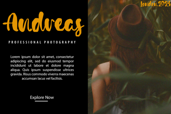 Ringdown Font PNG with transparent background - Preview 4