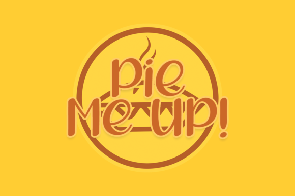 Salmonpie Font PNG with transparent background - Preview 1