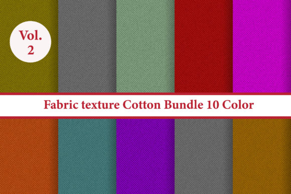 Cotton Texture Bundle 10 Color Vol.2