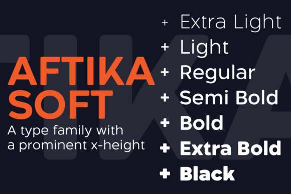 Aftika Soft Font - Preview 3
