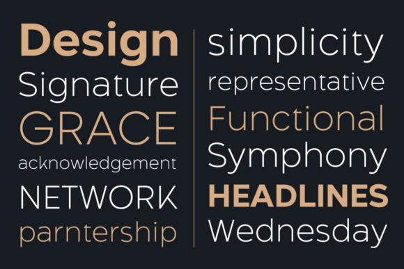 Aftika Font - Preview 1
