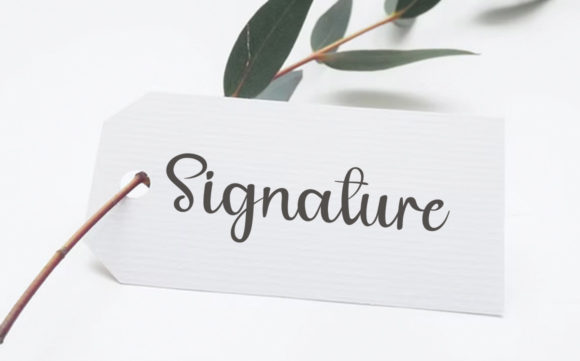 Caligraphy Font - Preview 2