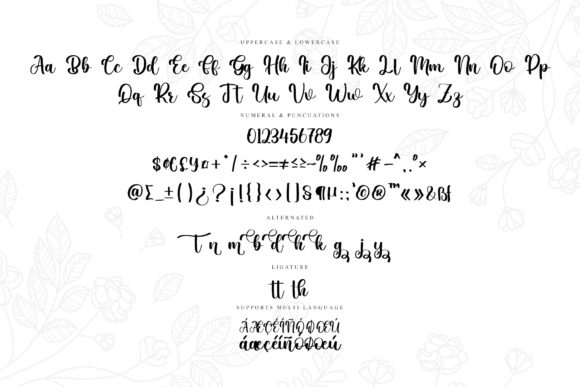 Christmas Lights Font - Preview 4