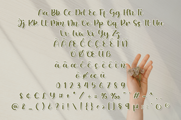Coffee Milk Font - Preview 5