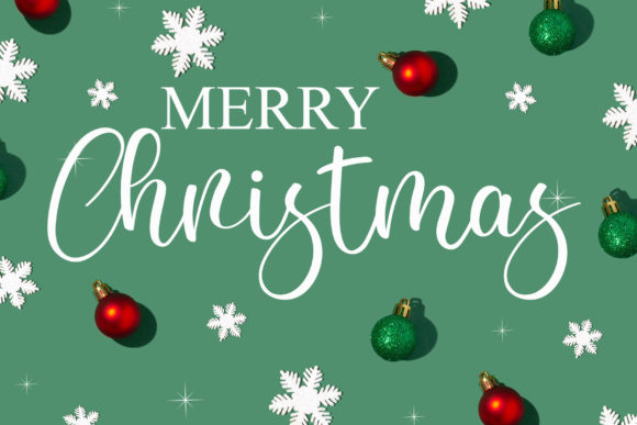 Little Santa Font PNG with transparent background - Preview 3