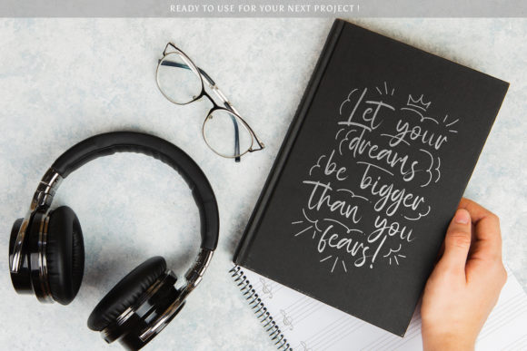 Rattfiny Script Font PNG with transparent background - Preview 3