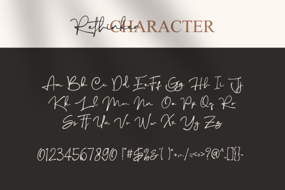 Rethinker Font PNG with transparent background - Preview 2