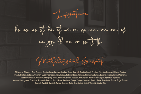 Rethinker Font PNG with transparent background - Preview 3