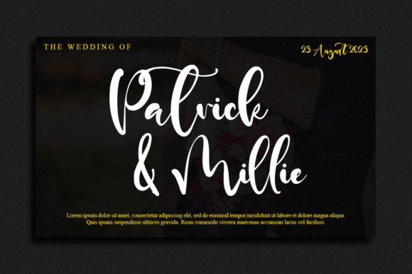 Adam Porter Font - Preview 3
