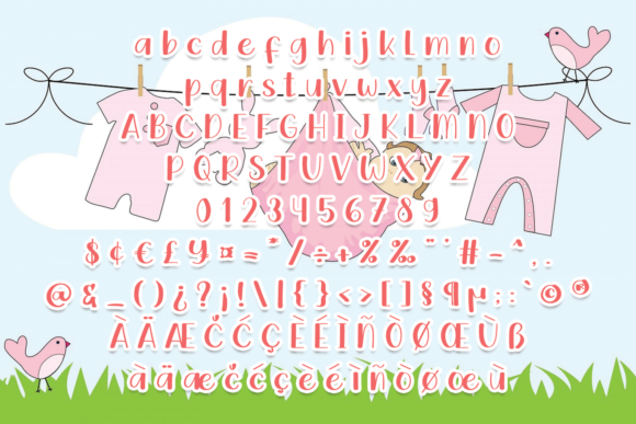 Baby Girl Font - Preview 4