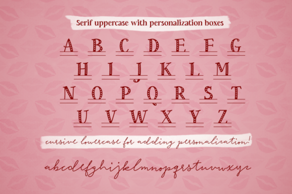 Be My Monogram Font - Preview 1