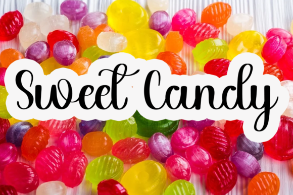 Beautiful Holiday Font PNG with transparent background - Preview 2