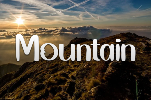 Beautiful Rainbow Font - Preview 1
