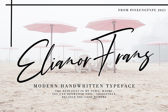 Benirka Font PNG with transparent background - Preview 1