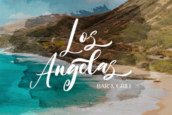 Bolivar Shore Font - Preview 2