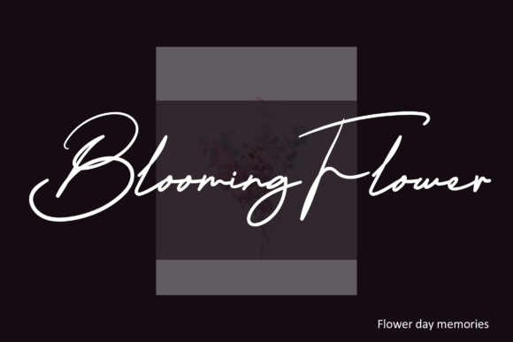 Bougenville Font - Preview 5