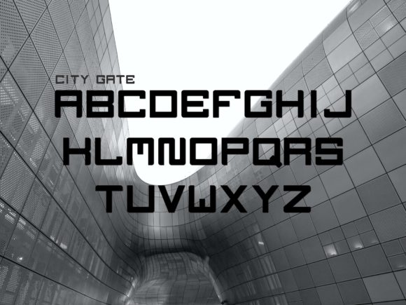 City Gate Font - Preview 1