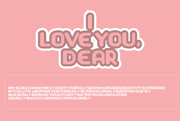 Cute Couple Font - Preview 2