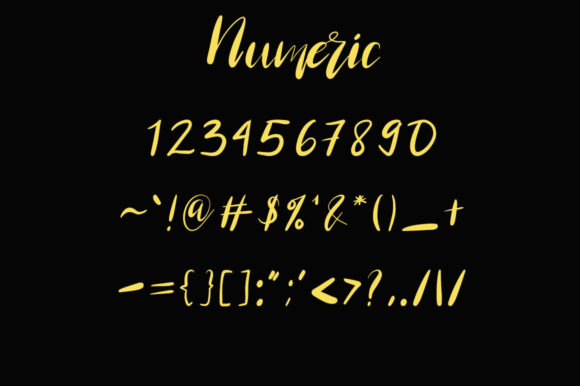 Feeling Note Font - Preview 5