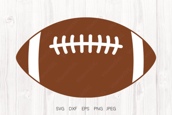 Football SVG, Football Cut File