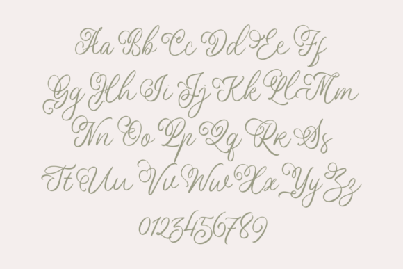 Giory Queen Font - Preview 3