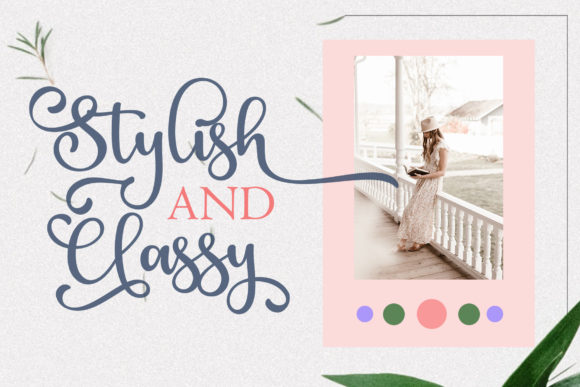 Glaster Font - Preview 3