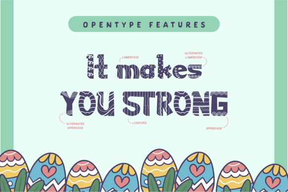 Hidden Easter Font - Preview 4