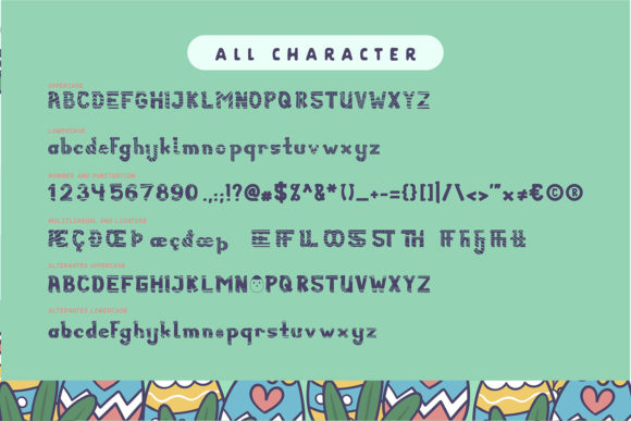 Hidden Easter Font - Preview 5