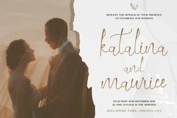 Kinasih Font font preview - 4